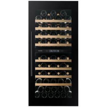 Dunavox DVS-70.185DMB Spirit beépíthető borhűtő matt fekete 70 palack kép