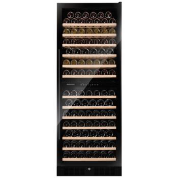 Dunavox DX-108.330DMB Grande beépíthető borhűtő fekete 108 palackos kép