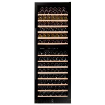 Dunavox DX-181.490DBK Grande beépíthető borhűtő fekete 166 palackos kép