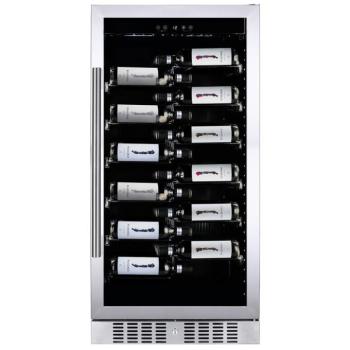 Dunavox DX-70.258DSS Grande beépíthető borhűtő inox 70 palackos kép