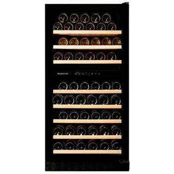 Dunavox DX-94.270DBK Grande beépíthető borhűtő fekete 94 palackos kép