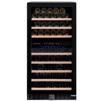 Dunavox DX-94.270DMBK Grande beépíthető borhűtő matt fekete 94 palackos kép