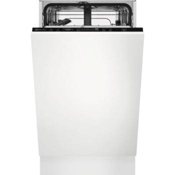 Electrolux EEG62310L Beépíthető mosogatógép, 9 teríték,9.9 L,5 prog.,44 dB,D,Alsó evőeszk.,45 cm, Autom.ajtónyit. kép