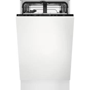 Electrolux EES42210L Beépíthető mosogatógép, 9 teríték,9.9 L,8 prog.,44 dB,E,Felső evőeszk.,45 cm,Digit.kijelző, Autom.ajtónyit. kép