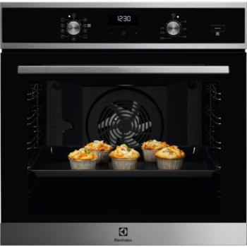 Electrolux EOD5H70X Beépíthető Sütő gőzfunkcióval,72 L,Teleszkópos sütősín,Gőztisztítás kép