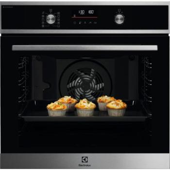 Electrolux EOD6P77WX SteamBake beépíthető sütő gőzfunkcióval, maghőmérő, pirolitikus tisztítás kép