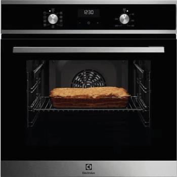 Electrolux EOF5F50BX Beépíthető Sütő,65 L,Teleszkópos sütősín,Hőlégkeverés kép
