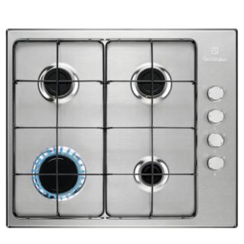 Electrolux KGS6404SX Beépíthető Gáz főzőlap kép