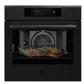Electrolux KOAAS3DCT ProAssist/SteamPro 900 gőzsütő gőztisztítással matt fekete kép