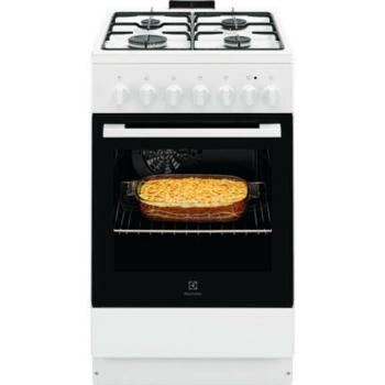 Electrolux LKK520032W Kombinált tűzhely, 57L, 4 főzőzóna, AquaCle... kép