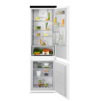 Electrolux LNA7CE18S beépíthető alulfagyasztós hűtőszekrény TwinTech NoFrost 178cm kép
