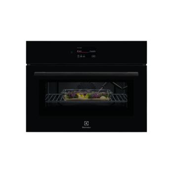 Electrolux LVL9E2XZ CombiQuick beépíthető kompakt sütő mikrohullámmal fekete kép