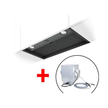 Elica BOXIN LX/BL MAT/A/60 páraelszívó motor nélkül + SEM1T850 külső motor kép