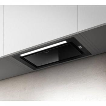 Elica HIDDEN 2.0 @ BLGL/A/52 fekete üveg Aláépíthető páraelszívó LED világítás 1 db motor,690 m3/h,51-66 dB,60 cm széles,A kép