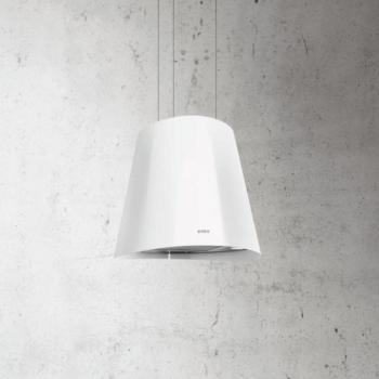 Elica JUNO WH/F/50 fehér Sziget páraelszívó LED világítás 1 db motor,600 m3/h,47-67 dB,50 cm széles,A kép