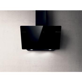Elica L ESSENZA BL/A/90 fekete Fali páraelszívó LED világítás 1 db motor,288 m3/h,49-65 dB,90 cm széles,B kép