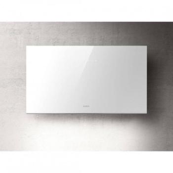 Elica PLAT WH/F/80 fehér üveg Fali páraelszívó LED világítás 1 db motor,730 m3/h, 69 dB,80 cm széles,A kép