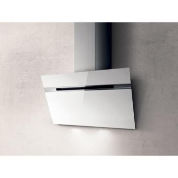 Elica STRIPE WH/A/90/LX fehér üveg Fali páraelszívó LED világítás 1 db motor,603 m3/h, 50-65 dB,90 cm széles,B kép