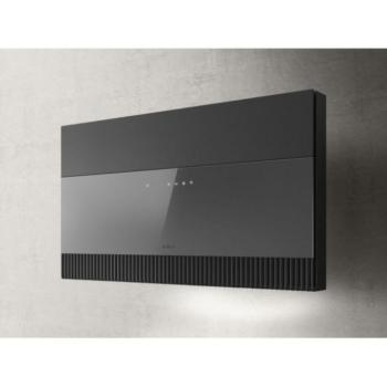 Elica SUPER PLAT GR/F/80 szürke üveg Fali páraelszívó LED világítás 1 db motor,740 m3/h,80 cm széles,A, kép