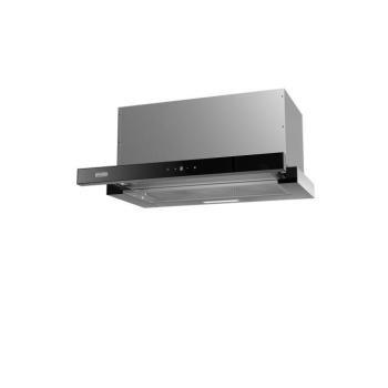 Evido CHT6TB.4 SLIMLUX 60TC teleszkópos páraelszívó fekete üveg 60cm kép