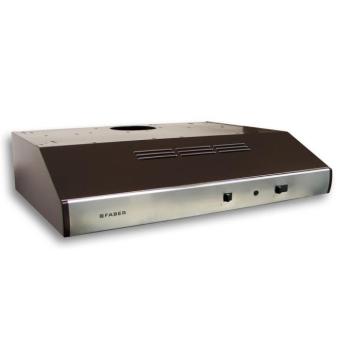 Faber 741 Base BR/X A60 páraelszívó inox/barna 60cm hátsó kivezetéssel 300.0557.508 kép