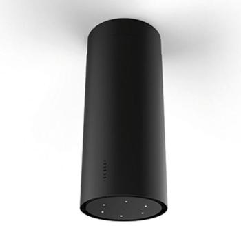 Faber Cylindra Isola Evo Plus BK Matt A37 Sziget páraelszívó LED világítás 1 db motor, 700 m3/h, 48-69 dB zajszint, 37 cm széles, A Energiaosztály kép
