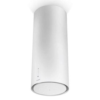 Faber Cylindra Isola Gloss Plus EV8+ WH A37 Sziget páraelszívó LED világítás 1 db motor, 700 m3/h, 48-69 dB zajszint, 37 cm széles, A Energiaosztály kép
