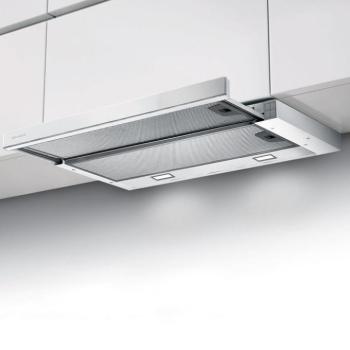 Faber Flexa NG Glass Lux W A60 Kihúzható páraelszívó LED világítás 1 db motor, 420 m3/h, 57-69 dB zajszint, 60 cm széles, D Energiaosztály kép