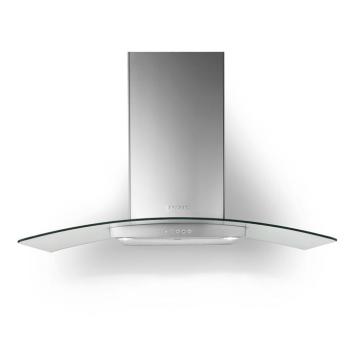 Faber Ray SRM LED X/V NS A90 fali hajlított üveges páraelszívó 90cm 325.0617.051 kép