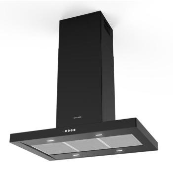 Faber Stilo Comfort Isola BK Matt A90 Sziget páraelszívó LED világítás 1 db motor, 710 m3/h, 50-69 dB zajszint, 90 cm széles, B Energiaosztály kép