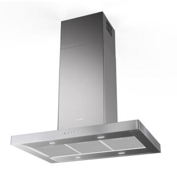 Faber Stilo Comfort Isola X A90 Sziget páraelszívó LED világítás 1 db motor, 710 m3/h, 50-69 dB zajszint, 90 cm széles, B Energiaosztály kép