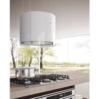 Falmec EOLO E.ion WHITE Sziget páraelszívó LED világítás 1 db motor,450 m3/h,56-65 dB,45 cm széles,B kép