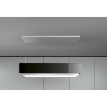 Falmec LEVANTE fekete Sziget páraelszívó LED világítás 1 db motor, 600 m3/h, 48-67 dB zajszint, 120 cm széles, Pótlásra váró adat Energiaosztály kép