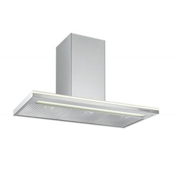 Falmec LUMEN 120 T800 Fali páraelszívó Neon világítás 1 db motor, 680 m3/h, 49-68 dB zajszint, 120 cm széles, B Energiaosztály kép