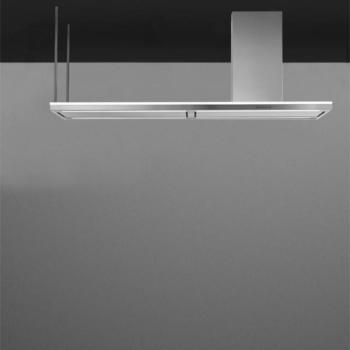 Falmec LUMEN 175 RIGHT Sziget páraelszívó Neon világítás 1 db motor, 680 m3/h, 49-67 dB zajszint, 175 cm széles, B Energiaosztály kép