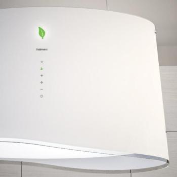 Falmec MARE E.ion WHITE Sziget páraelszívó LED világítás 1 db motor,450 m3/h,56-63 dB,66 cm széles,B kép
