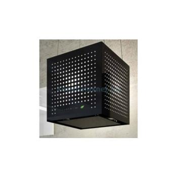 Falmec RUBIK E.ion BLACK fali Fali páraelszívó LED világítás 1 db motor,450 m3/h,56-65 dB,42 cm széles,B kép