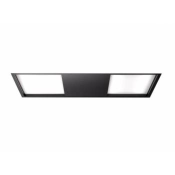 Falmec SKEMA 120 Fekete motor nélkül Mennyezetbe építhető páraelszívó LED világítás 1 db motor,1100 m3/h,64 dB,120 cm széles,A kép