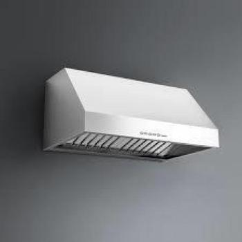 Falmec Zeusz Pro 90 Fali páraelszívó LED világítás 1 db motor, 860 m3/h, 53-69 dB zajszint, 90 cm széles, A Energiaosztály kép