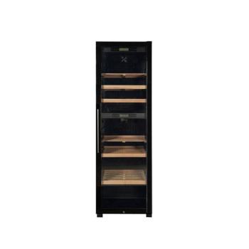 FERRARA EWB470DGC szabadonálló borhűtő fekete 204 palackos 2 hűtőkör 188x71x60cm kép