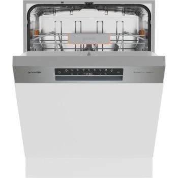 Gorenje GI672B90X Beépíthető mosogatógép, 14 teríték,8.9 L,7 prog.,42 dB,E, Alsó kosaras.,60 cm,Digit.kijelző, Autom.ajtónyitás kép
