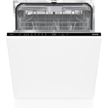 Gorenje GV643D90 Beépíthető mosogatógép, 16 teríték,11 L,7 prog.,45 dB,D,Felső evőeszk.,60 cm,Digit.kijelző, Autom.ajtónyit. kép