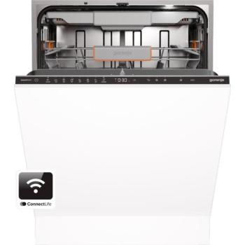 Gorenje GV673A66 Beépíthető mosogatógép, 16 teríték,9.5 L,8 prog.,41 dB,A,Felső evőeszk.,60 cm,Digit.kijelző, Autom.ajtónyit. kép