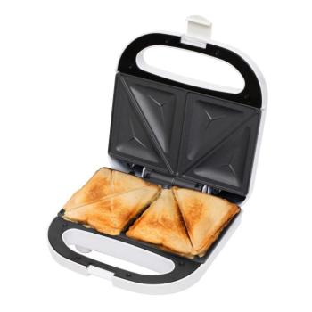 Home HG SZ 04 szendvicssütő, 750W, tapadásmentes sütőfelület, fehér kép