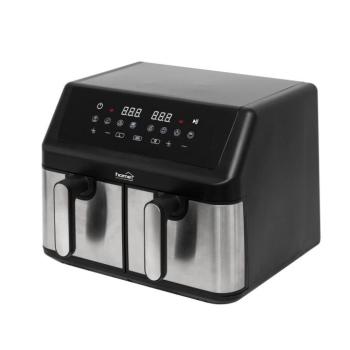 HOME HGAF29 duplakosaras forrólevegős sütő, 2 x 4,5L, 2000 W, digitális vezérlés, 8 féle üzemmód kép