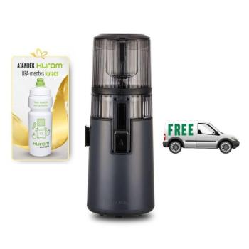 Hurom H70FT Easy Clean Slow Juicer (MATT FEKETE) - multi-csiga szűrővel kép