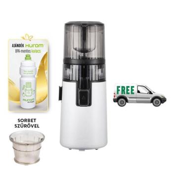 Hurom H70ST Slow Juicer (FEHÉR) - fémszűrővel kép