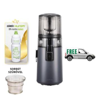 Hurom H70ST Slow Juicer (TITÁNSZÜRKE) - fémszűrővel kép
