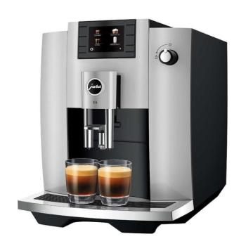 Jura E6 Platin (EC) automata kávéfőző ezüst kép