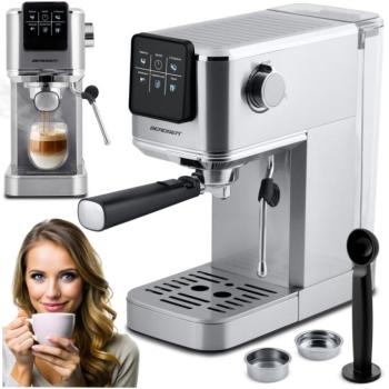 Kávéfőző dugattyú 20 bar Berdsen BD-770 ezüst kép